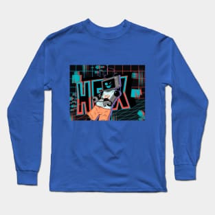 Fnf Hex neon artwork Long Sleeve T-Shirt